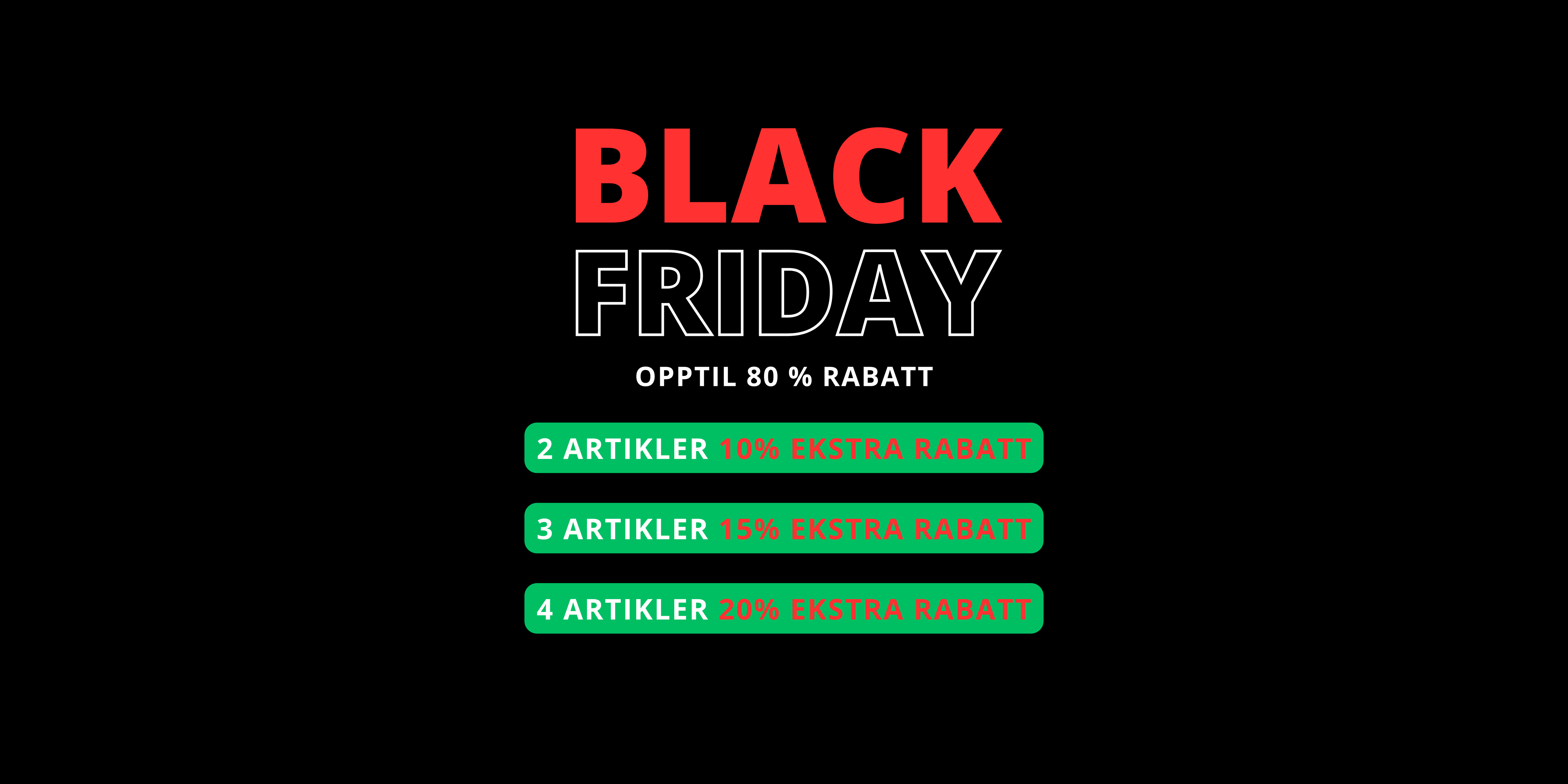 Black Friday-kolleksjonen