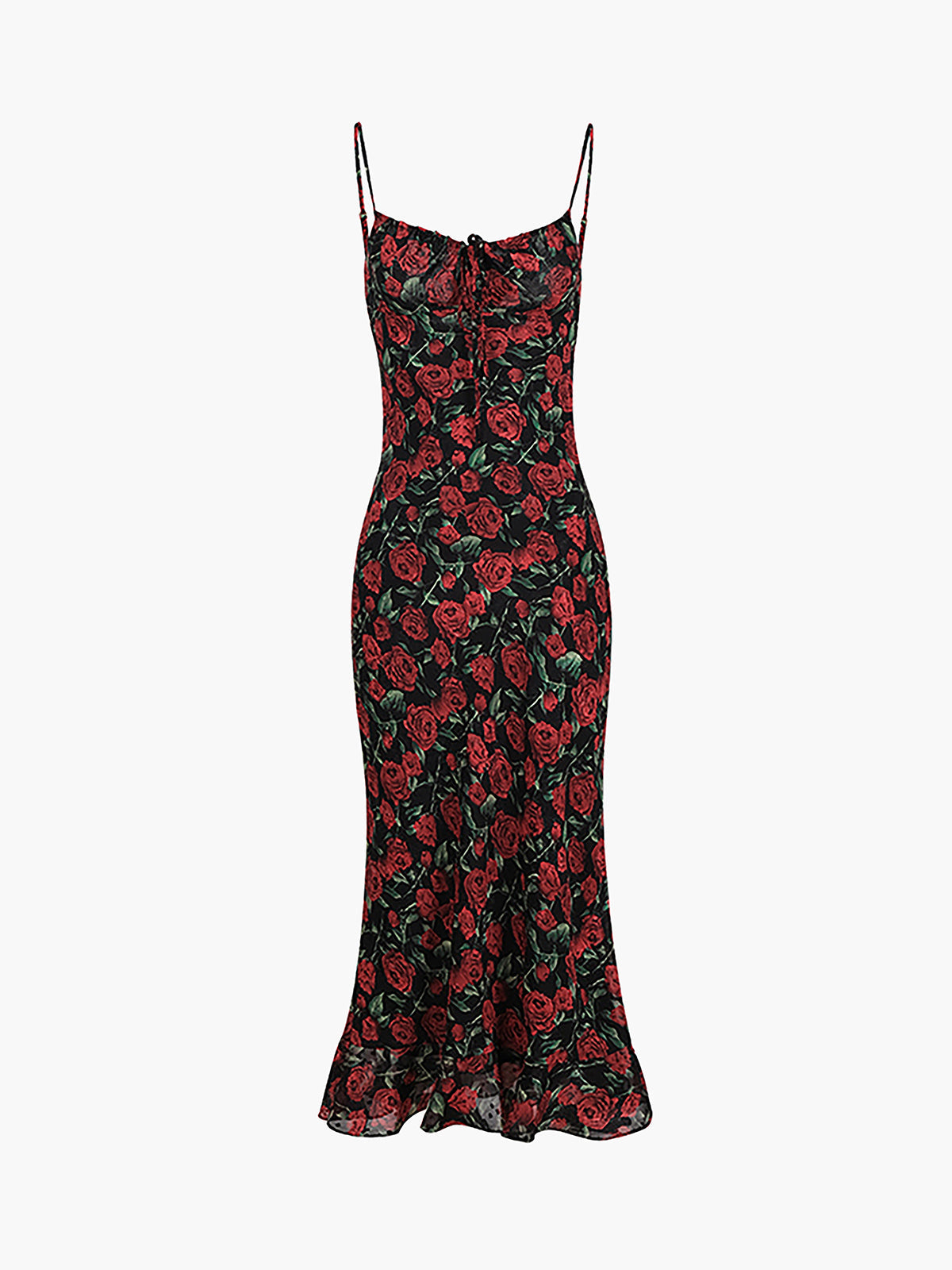 Bulgarian Roses Cami Long Dress